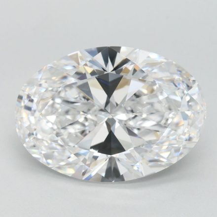 Lab Grown Diamond Lab-grown 4,09Ct D-FL Oval - IGILG804665184 1