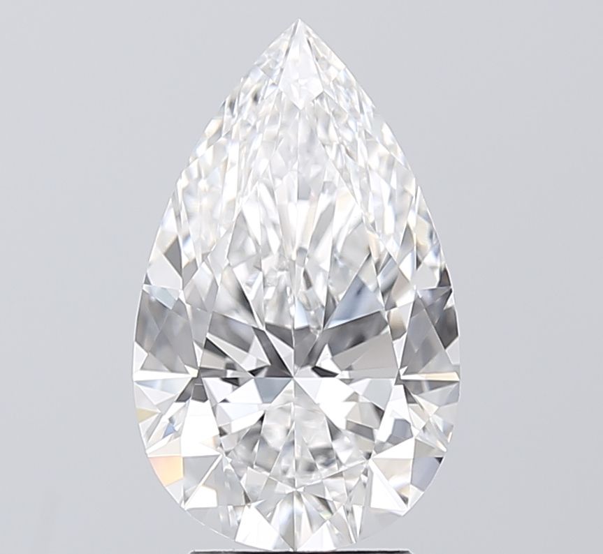 Lab Grown Diamond Lab-grown 3,03Ct G-VVS2 Pear - IGILG766648989 1
