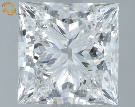 Lab Grown Diamond Lab-grown 1,93Ct E-VS1 Princess - IGILG668448682 1