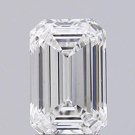 Lab Grown Diamond Lab-grown 1,59Ct E-VS1 Emerald - IGILG756590879 1