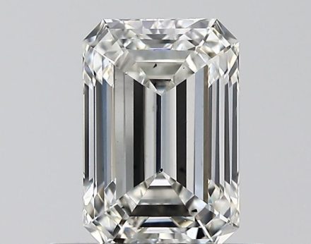 Lab Grown Diamond Lab-grown 0,72Ct H-VS2 Emerald - IGILG588346120 1