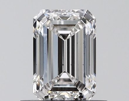 Lab Grown Diamond Lab-grown 0,72Ct F-VS2 Emerald - IGILG588346125 1