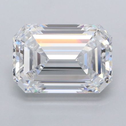 Lab Grown Diamond Lab-grown 3Ct D-FL Emerald - IGILG804655803 1