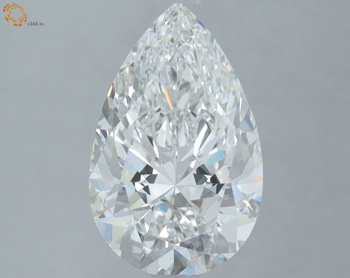 Lab Grown Diamond Lab-grown 2,71Ct F-VVS2 Pear - IGILG782619954 1