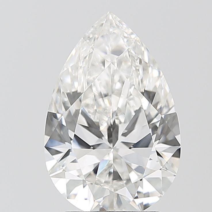 Lab Grown Diamond Lab-grown 3,21Ct F-VVS2 Pear - IGILG750563076 1