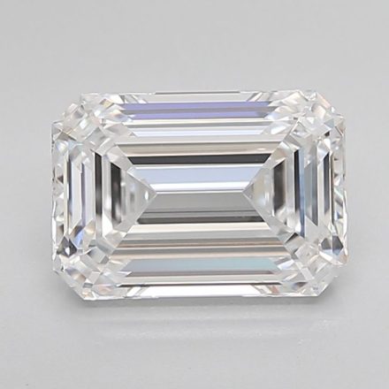 Lab Grown Diamond Lab-grown 3,01Ct D-IF Emerald - IGILG637465989 1