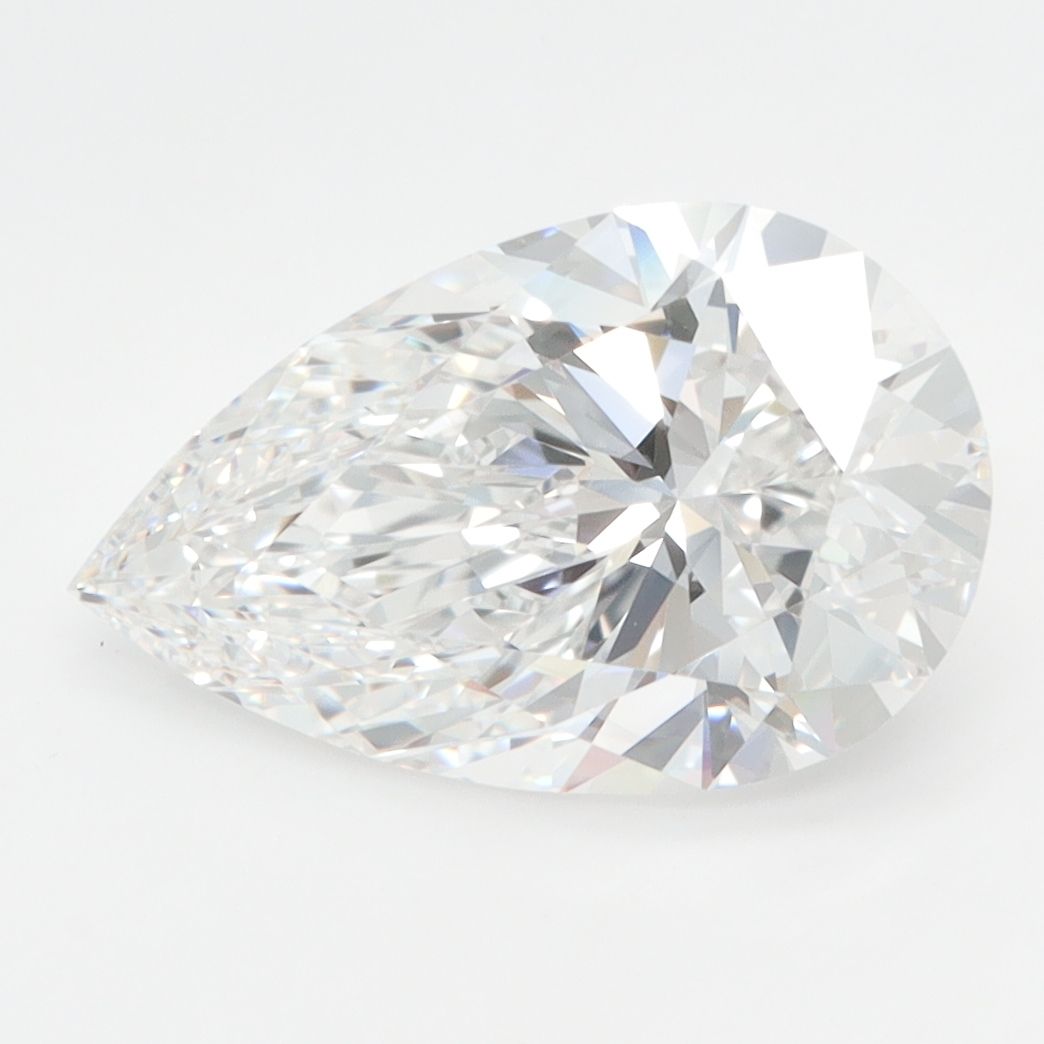 Lab Grown Diamond Lab-grown 3,1Ct D-VVS1 Pear - GIA5533379109 1