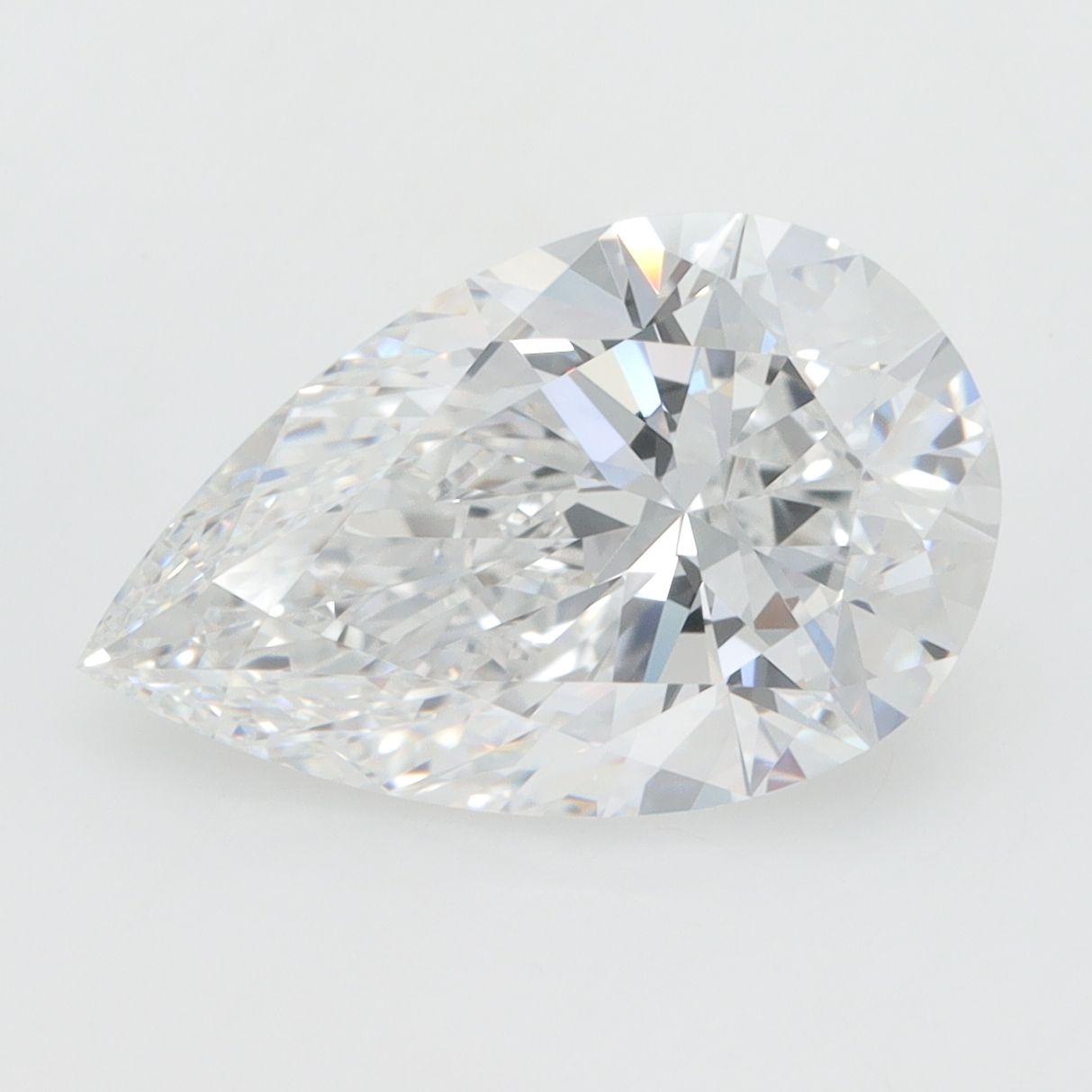 Lab Grown Diamond Lab-grown 3,07Ct D-VVS1 Pear - GIA7496862343 1