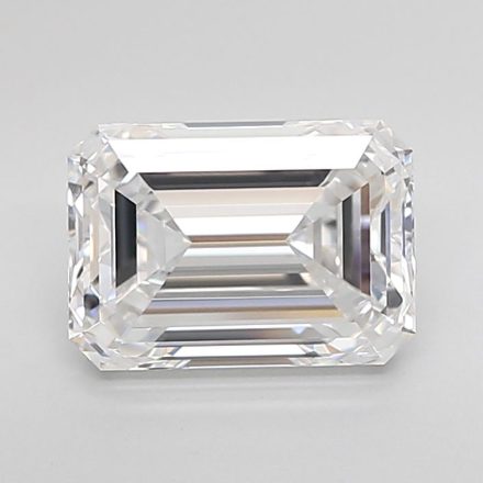 Lab Grown Diamond Lab-grown 3,01Ct D-IF Emerald - IGILG710508523 1