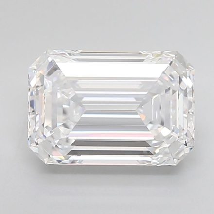 Lab Grown Diamond Lab-grown 3,91Ct D-IF Emerald - IGILG669418478 1
