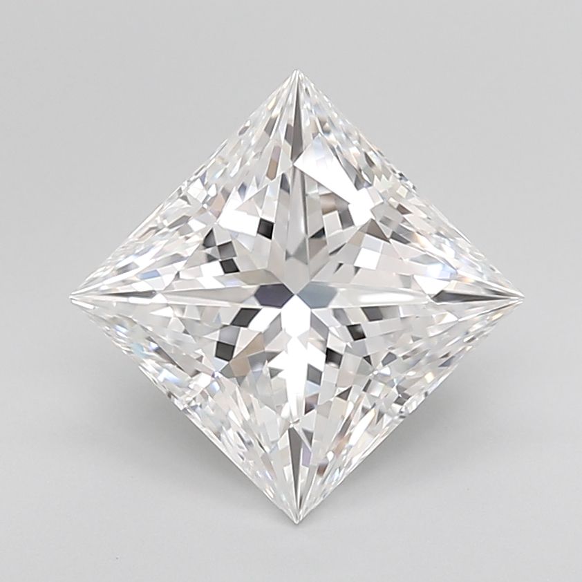 Lab Grown Diamond Lab-grown 3,02Ct D-IF Princess - IGILG656496016 1