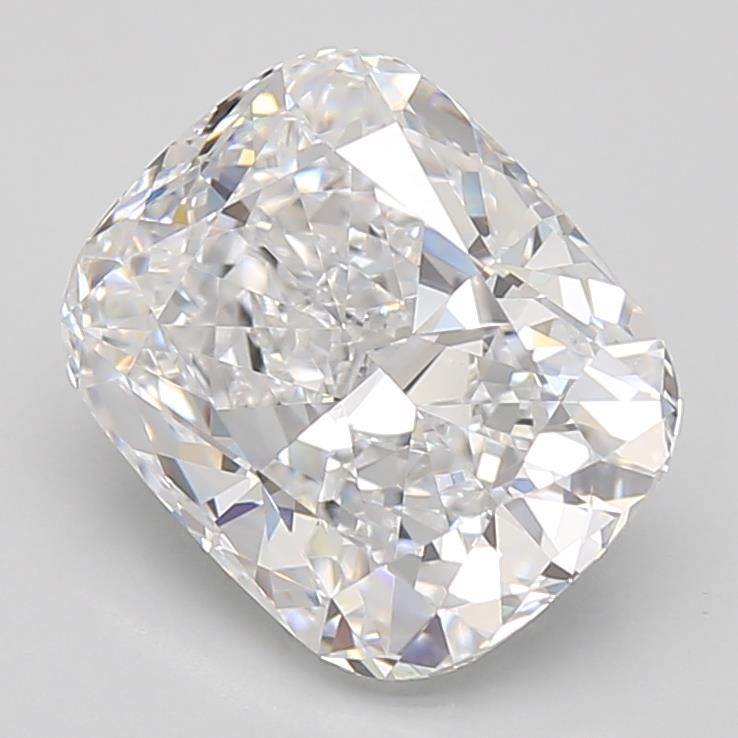 Lab Grown Diamond Lab-grown 2,79Ct D-IF Cushion - GIA6495797513 1