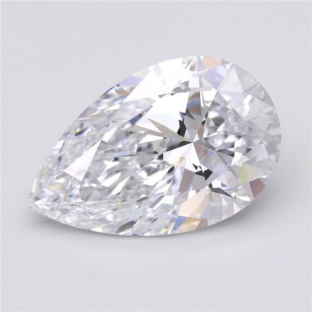 Lab Grown Diamond Lab-grown 3,65Ct E-IF Pear - IGILG588375191 1