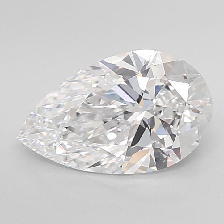 Lab Grown Diamond Lab-grown 2,61Ct D-IF Pear - IGILG692547945 1