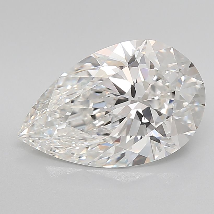 Lab Grown Diamond Lab-grown 3,01Ct F-IF Pear - IGILG639455215 1