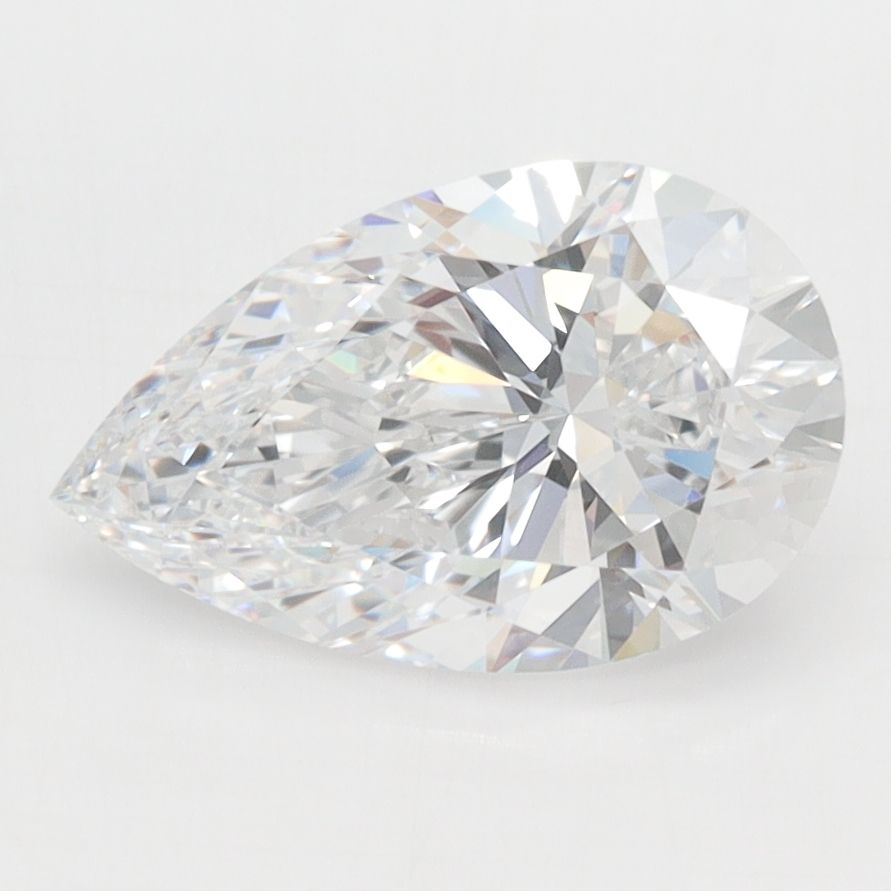 Lab Grown Diamond Lab-grown 2,02Ct D-VVS1 Pear - IGILG665444711 1