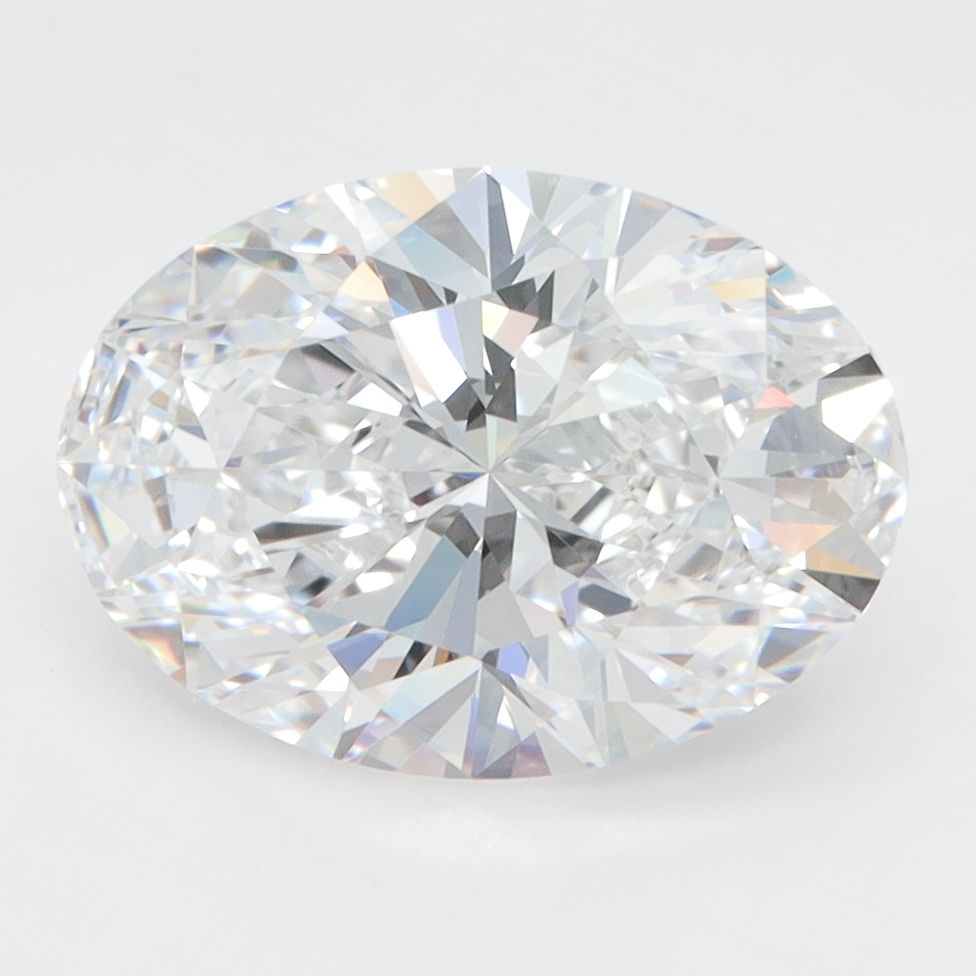 Lab Grown Diamond Lab-grown 3,26Ct D-VVS1 Oval - GIA1517062510 1
