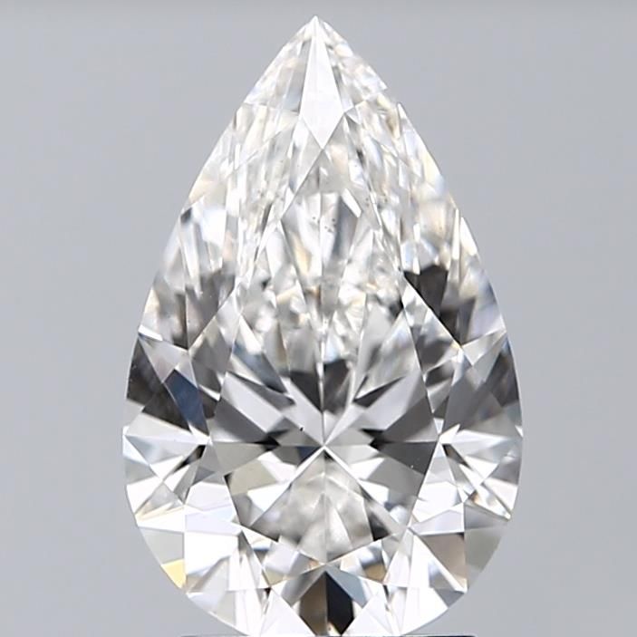 Lab Grown Diamond Lab-grown 2,71Ct F-VS2 Pear - IGILG582387037 1