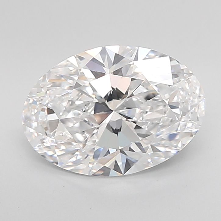 Lab Grown Diamond Lab-grown 3,08Ct D-IF Oval - IGILG710572109 1