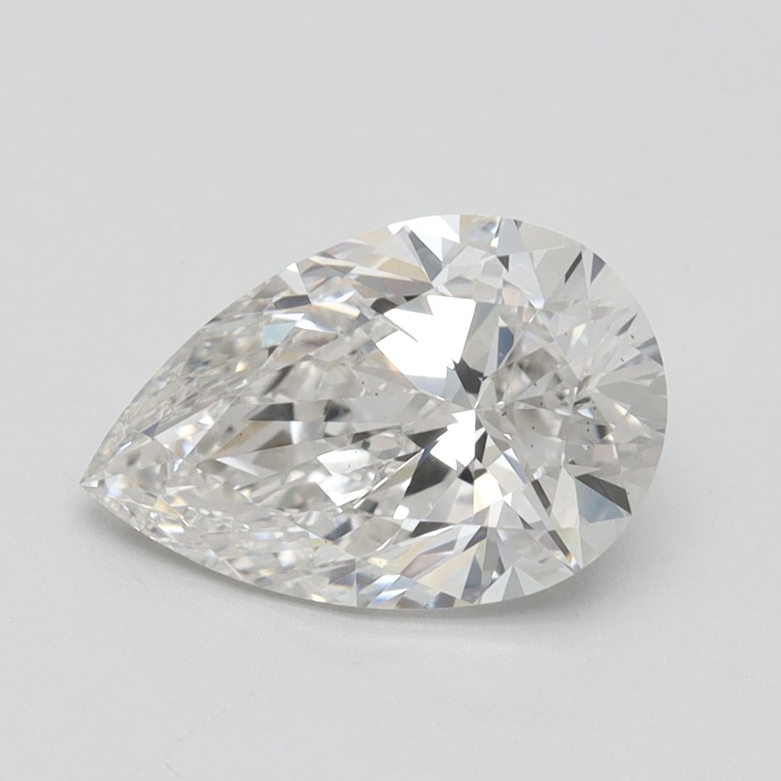 Lab Grown Diamond Lab-grown 2,5Ct G-VS2 Pear - IGILG530293346 1