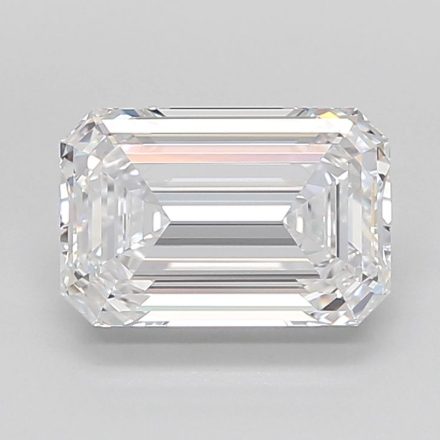 Lab Grown Diamond Lab-grown 3,87Ct D-FL Emerald - IGILG771627421 1