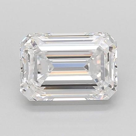 Lab Grown Diamond Lab-grown 3,7Ct D-IF Emerald - IGILG786647506 1