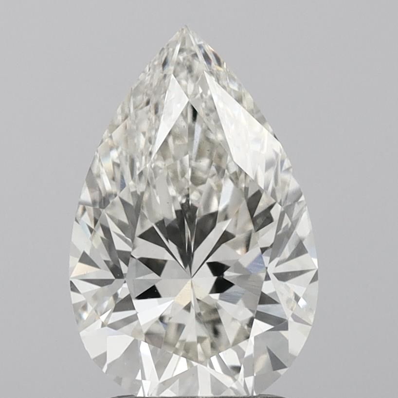 Lab Grown Diamond Lab-grown 2,02Ct H-VVS2 Pear - IGILG768676597 1