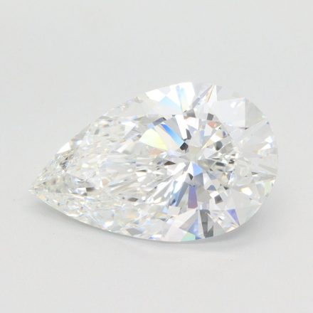 Lab Grown Diamond Lab-grown 3,12Ct E-IF Pear - IGILG601390183 1