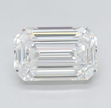 Lab Grown Diamond Lab-grown 3,69Ct D-IF Emerald - IGILG751504705 1