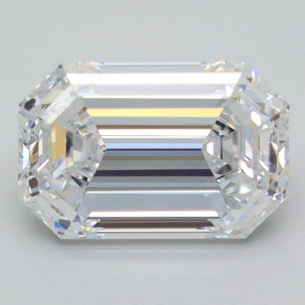 Lab Grown Diamond Lab-grown 2,75Ct D-IF Emerald - GIA7491205596 1
