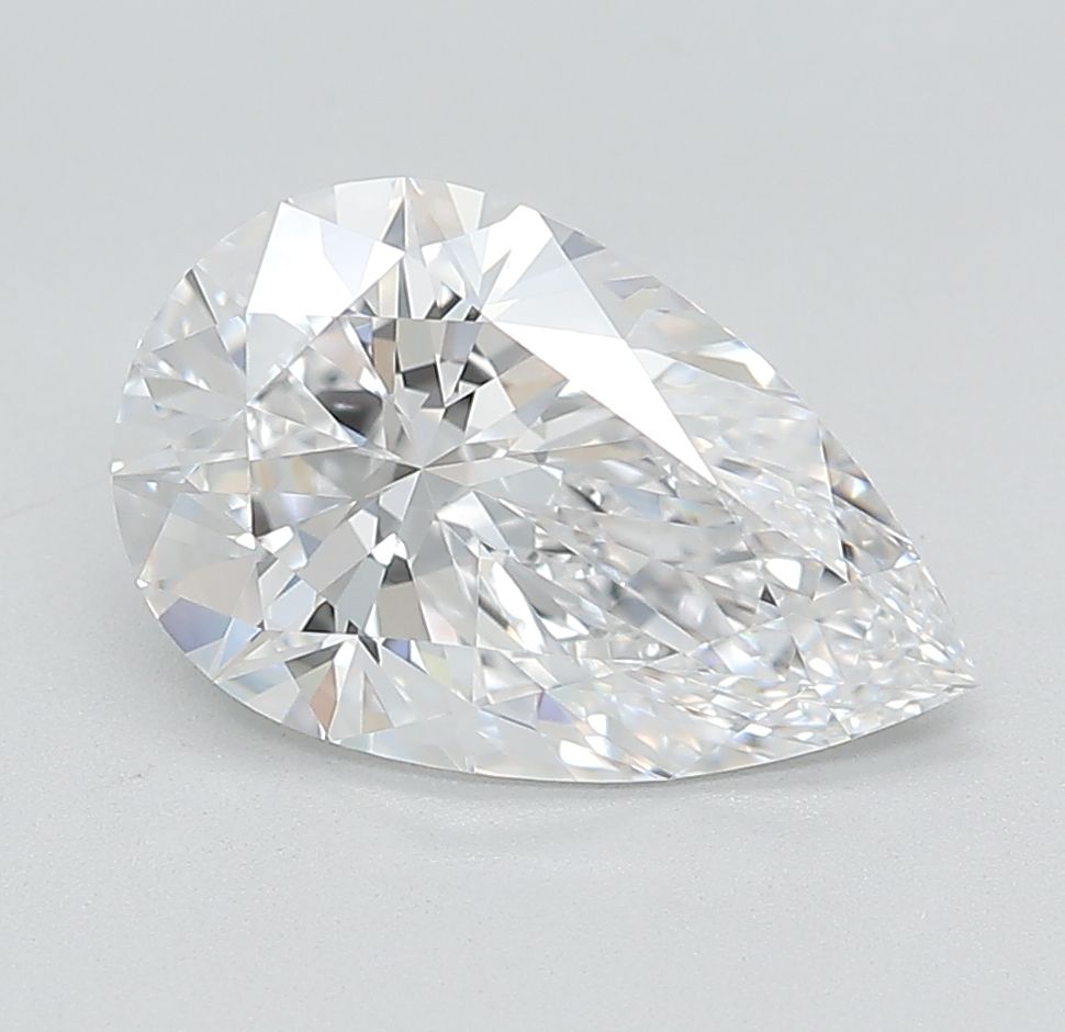Lab Grown Diamond Lab-grown 2,57Ct D-IF Pear - IGILG728581112 1