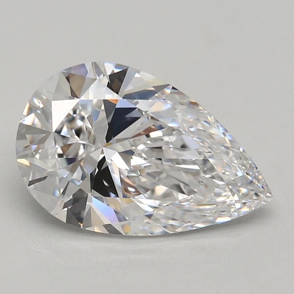 Lab Grown Diamond Lab-grown 2,63Ct D-VVS1 Pear - GIA6512180303