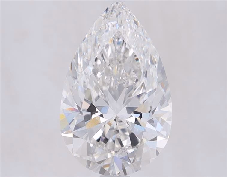 Lab Grown Diamond Lab-grown 3,71Ct D-VS1 Pear - IGILG799626025 1