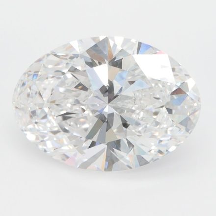 Lab Grown Diamond Lab-grown 3,08Ct D-VVS2 Oval - GIA7503266283 1