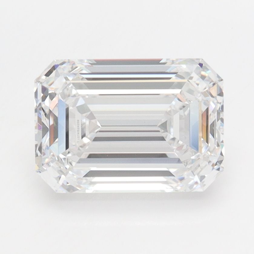 Lab Grown Diamond Lab-grown 2,1Ct D-IF Emerald - IGILG741524259 1