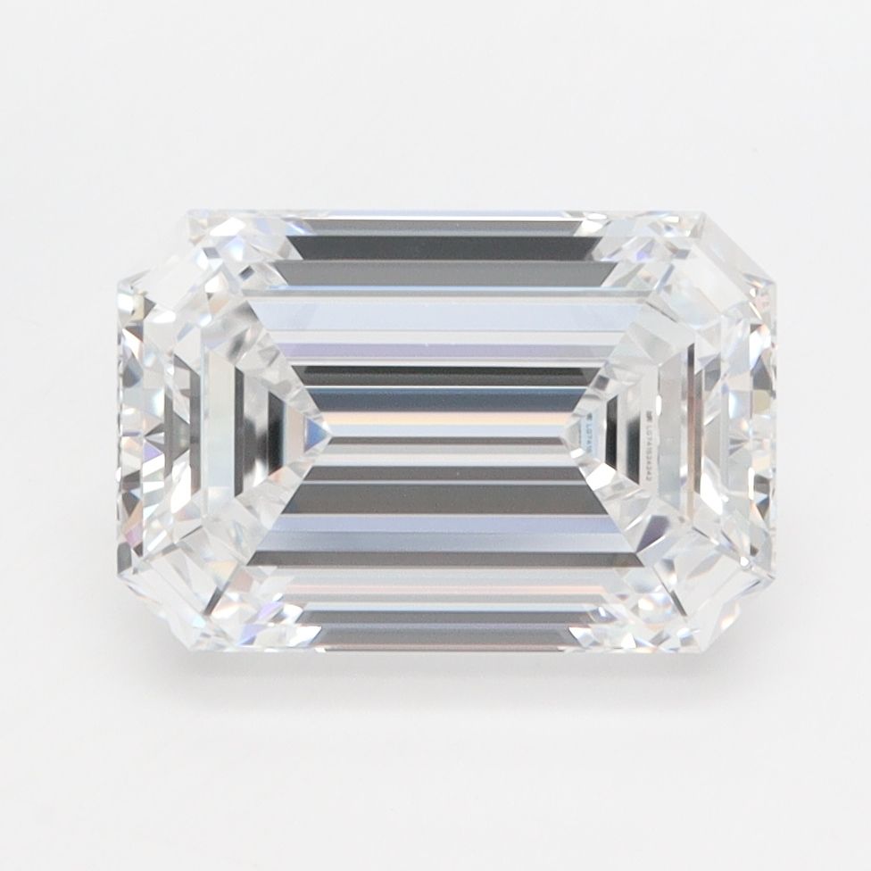 Lab Grown Diamond Lab-grown 2,95Ct D-IF Emerald - IGILG741524242 1