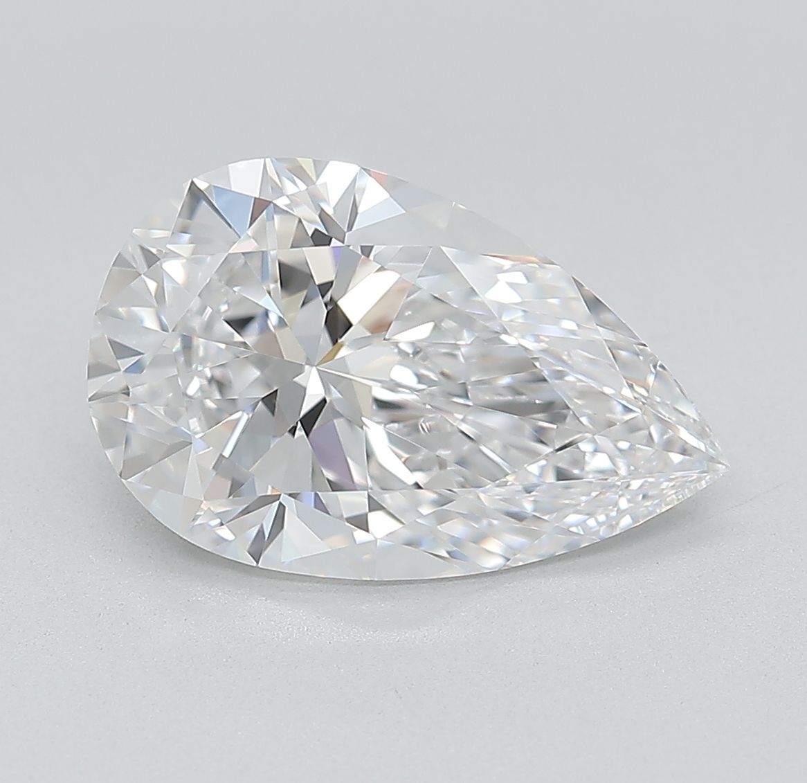 Lab Grown Diamond Lab-grown 3,83Ct D-FL Pear - IGILG776607622