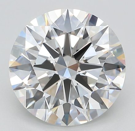 Lab Grown Diamond Lab-grown 3,7Ct D-IF Round - IGILG619443104 1