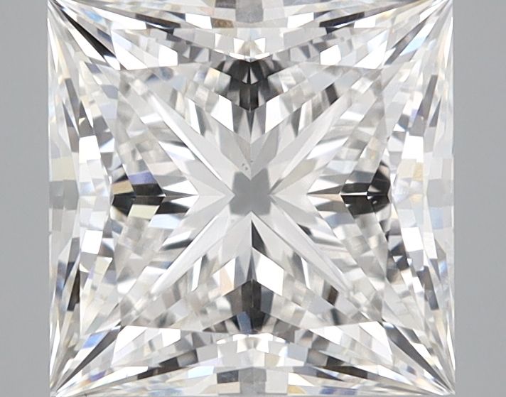 Lab Grown Diamond Lab-grown 3,11Ct F-VS1 Princess - GIA6475296390 1