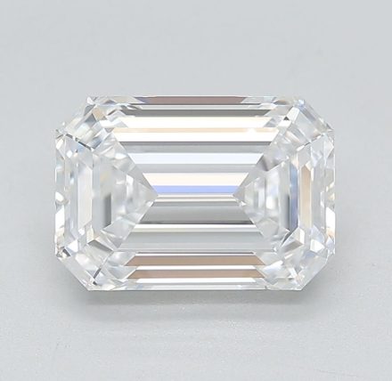 Lab Grown Diamond Lab-grown 2,57Ct D-VVS1 Emerald - GIA6531032194 1