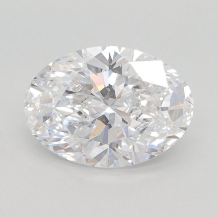 Lab Grown Diamond Lab-grown 3,09Ct D-VVS1 Oval - GIA1493143896 1