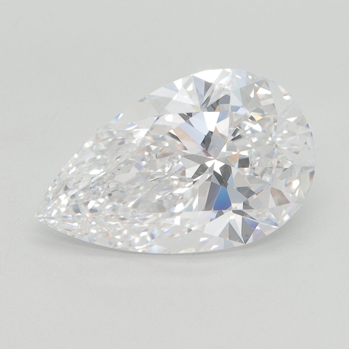 Lab Grown Diamond Lab-grown 3,02Ct D-VVS1 Pear - GIA1498426116 1