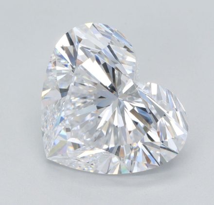 Lab Grown Diamond Lab-grown 4,28Ct D-VVS1 Heart - IGILG517202990 1