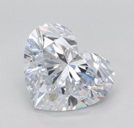 Lab Grown Diamond Lab-grown 5,01Ct F-VS1 Heart - IGILG519258355 1