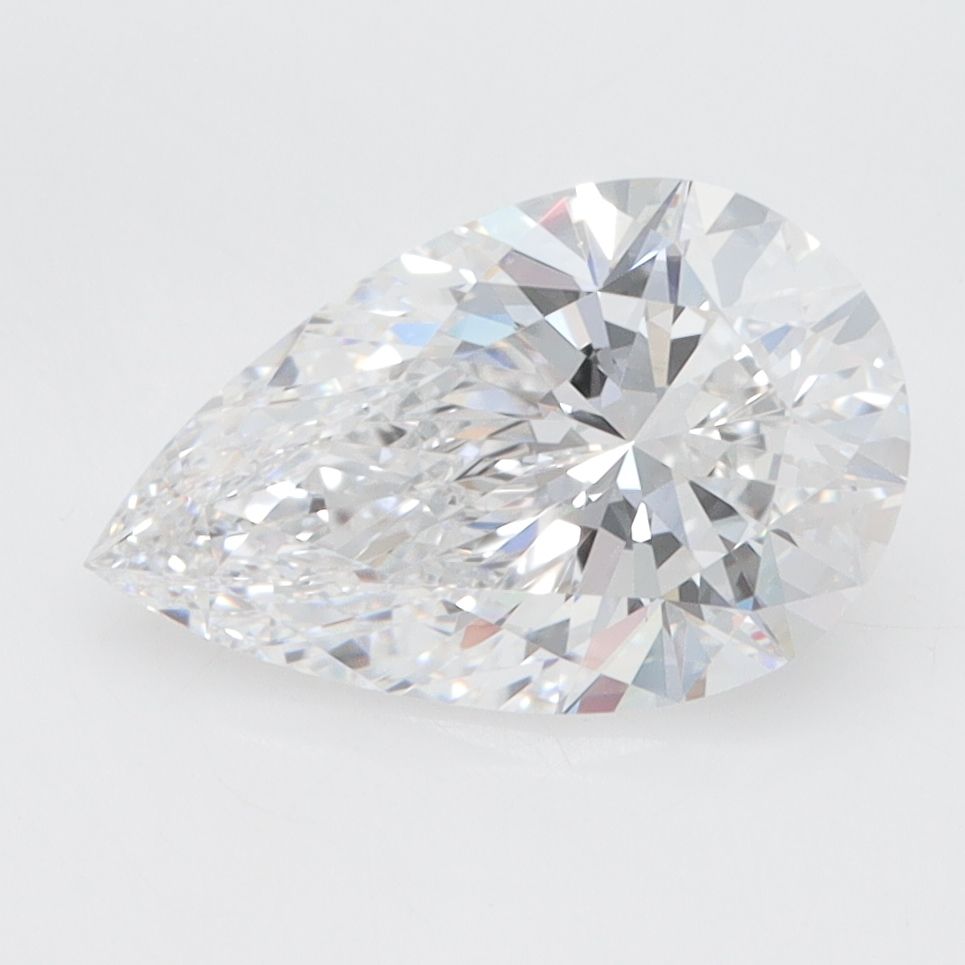 Lab Grown Diamond Lab-grown 2,1Ct D-VVS1 Pear - GIA3495965193 1