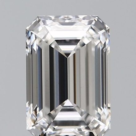 Lab Grown Diamond Lab-grown 1,55Ct E-VVS2 Emerald - IGI652418395 1