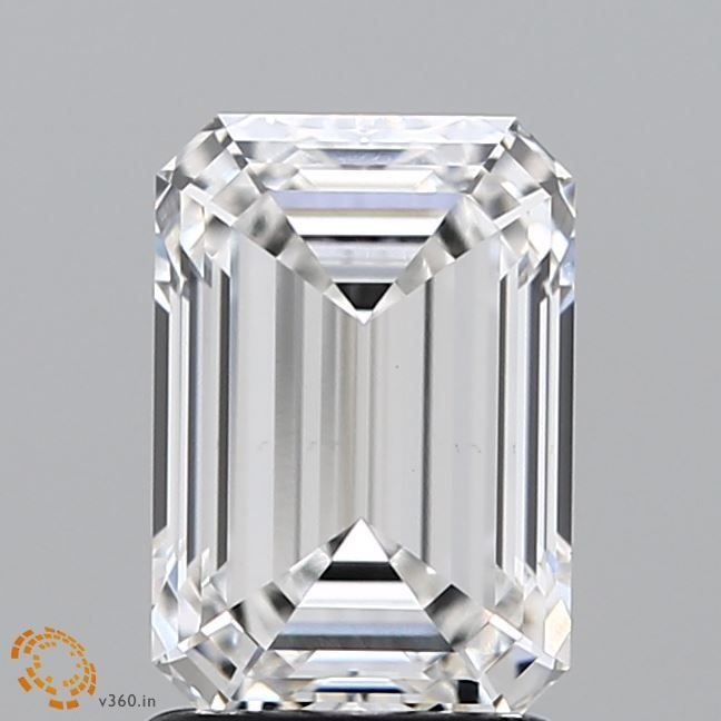 Lab Grown Diamond Lab-grown 2,02Ct F-VS1 Emerald - GIA1463298252 1