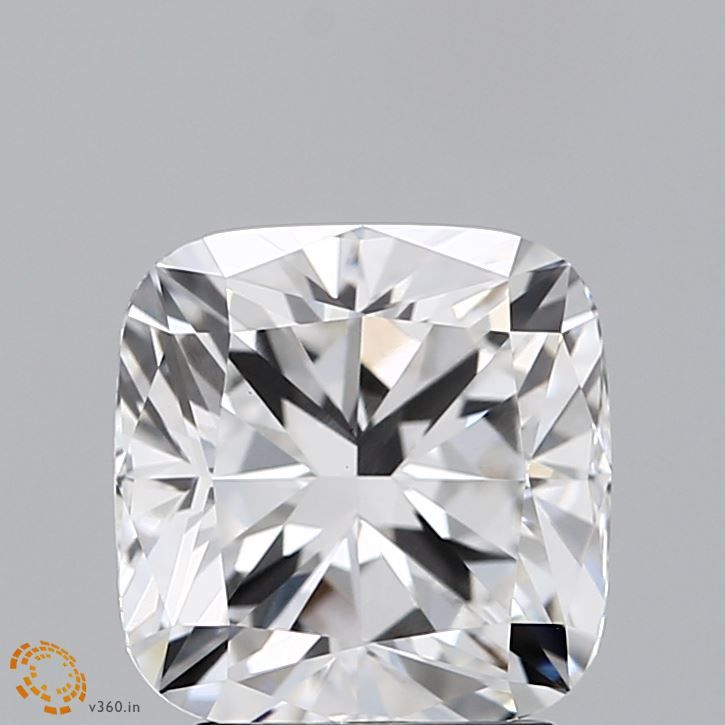 Lab Grown Diamond Lab-grown 2,89Ct F-VS1 Cushion - IGILG574327082 1