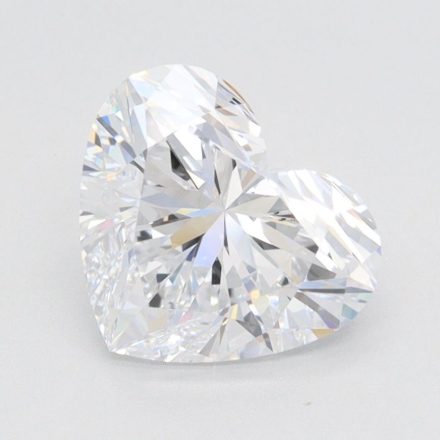 Lab Grown Diamond Lab-grown 2,02Ct D-VVS2 Heart - IGI605311221 1