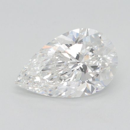 Lab Grown Diamond Lab-grown 3,06Ct F-VVS2 Pear - GIA1483967789 1